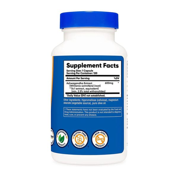 ASHWAGANDHA NUTRICOST - Imagen 3
