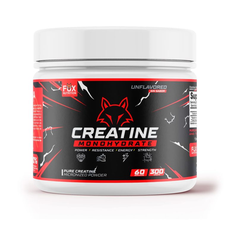 CREATINA MONOHIDRATADA FOX DE 300g