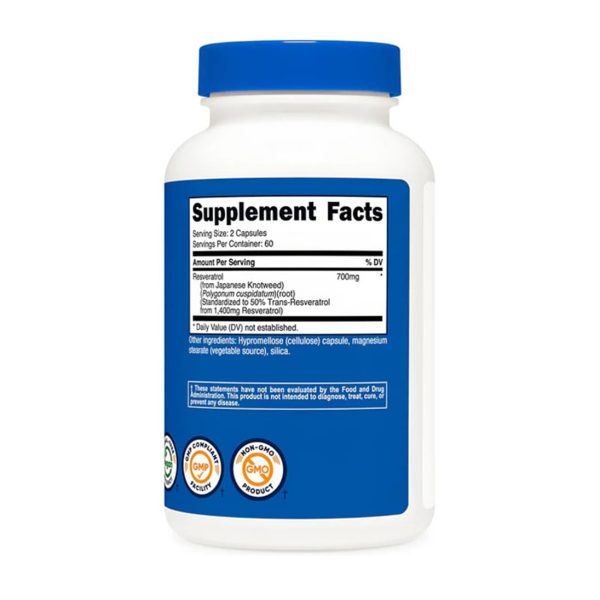 RESVERATROL NUTRICOST - Imagen 4